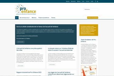 References / Testimonials 20 proenfance.ch